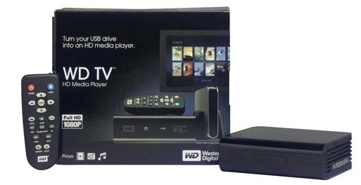 Western Digital TV plug in